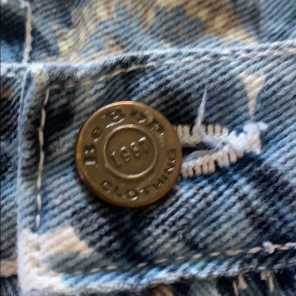 BeBop Sunflower High Rise Shorts - Picture 2 of 8